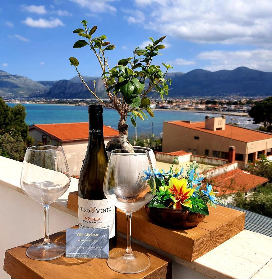 Villa Miramar Luxury Suite Palermo Airport Карини Экстерьер фото